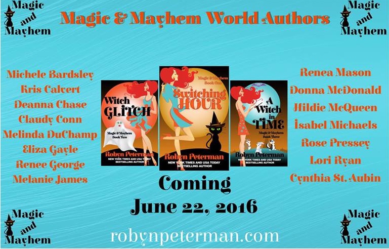 Announcement – I’m participating in the Magic and Mayhem Kindle World by Robyn Peterman